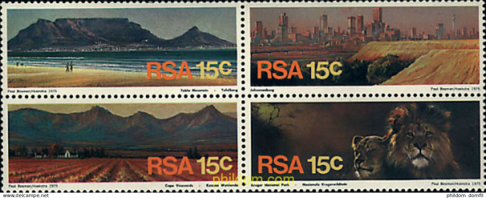 6217 MNH SUDAFRICA 1975 PARQUE NACIONAL KRUGER - Ungebraucht