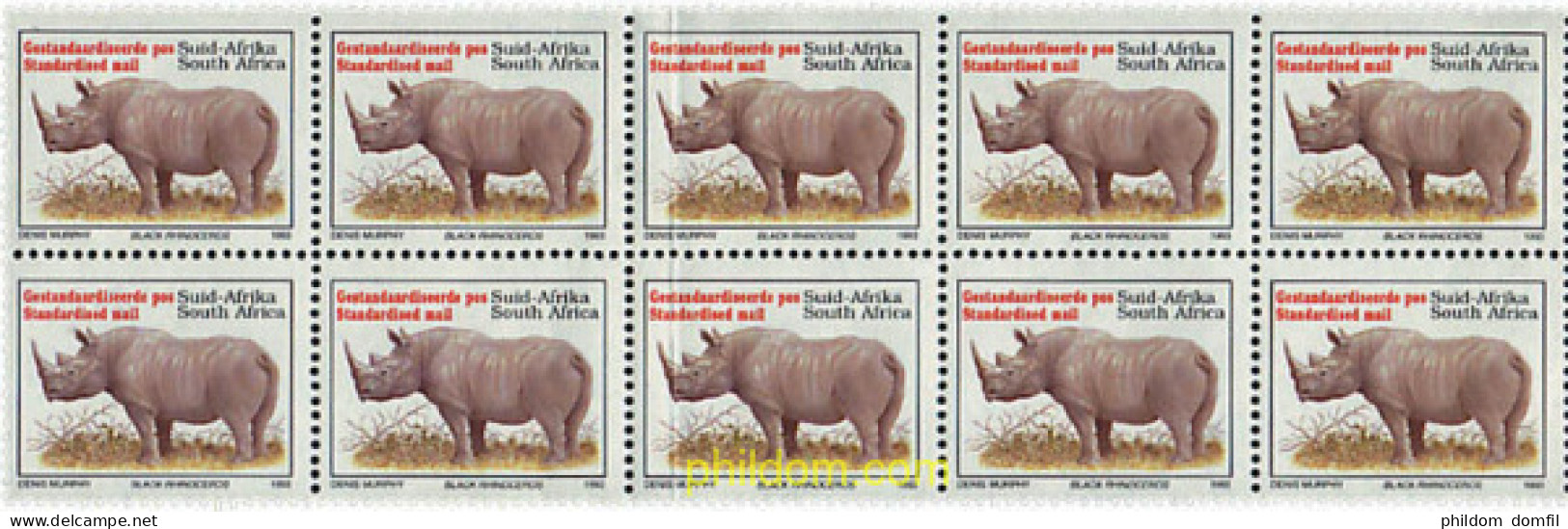 158486 MNH SUDAFRICA 1993 FAUNA AUTOCTONA - Neufs