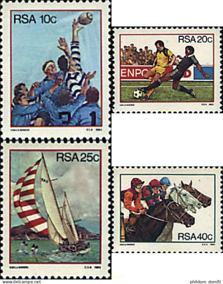 29021 MNH SUDAFRICA 1983 DEPORTES - Nuevos