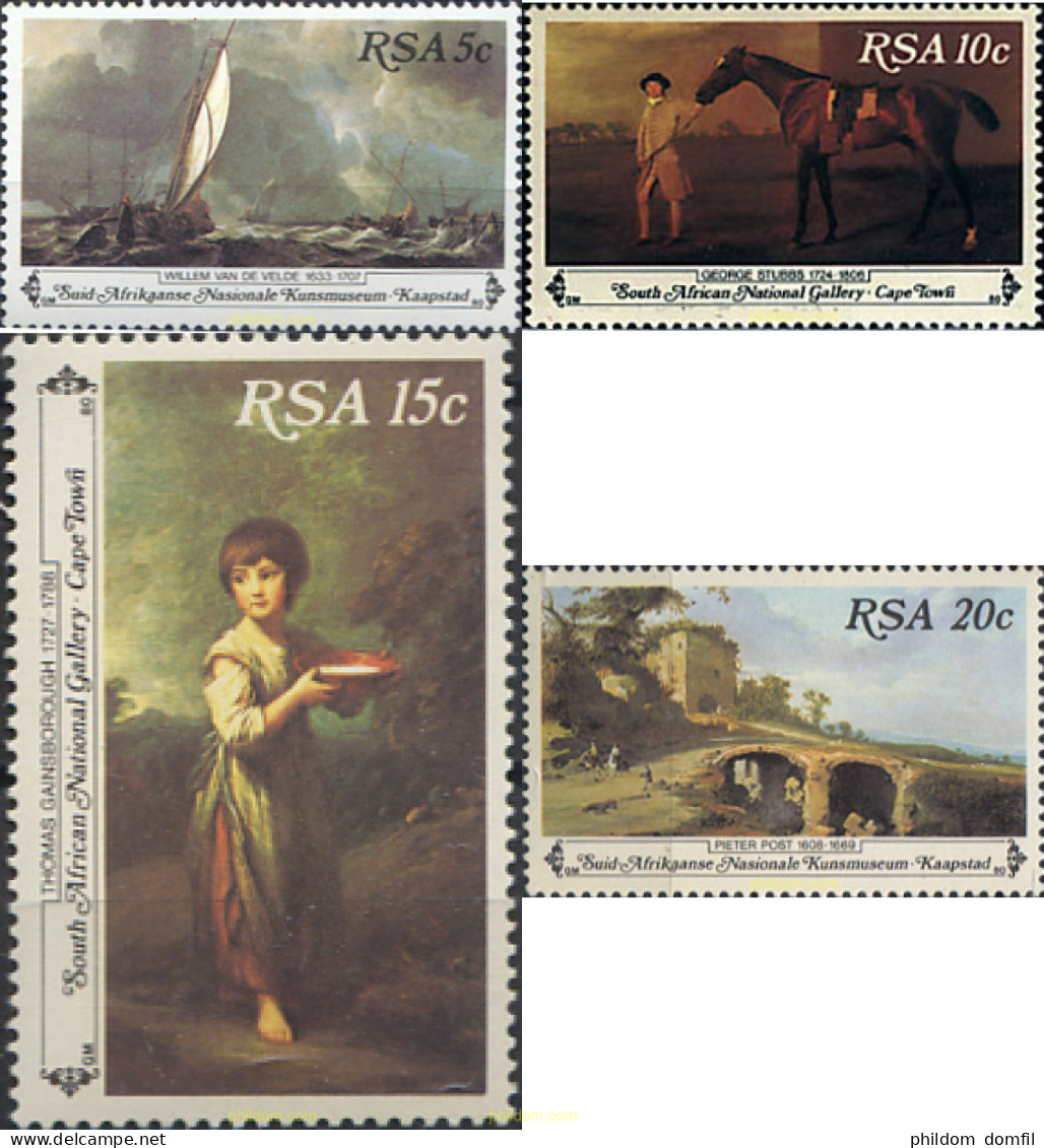69930 MNH SUDAFRICA 1980 CABALLO - Unused Stamps