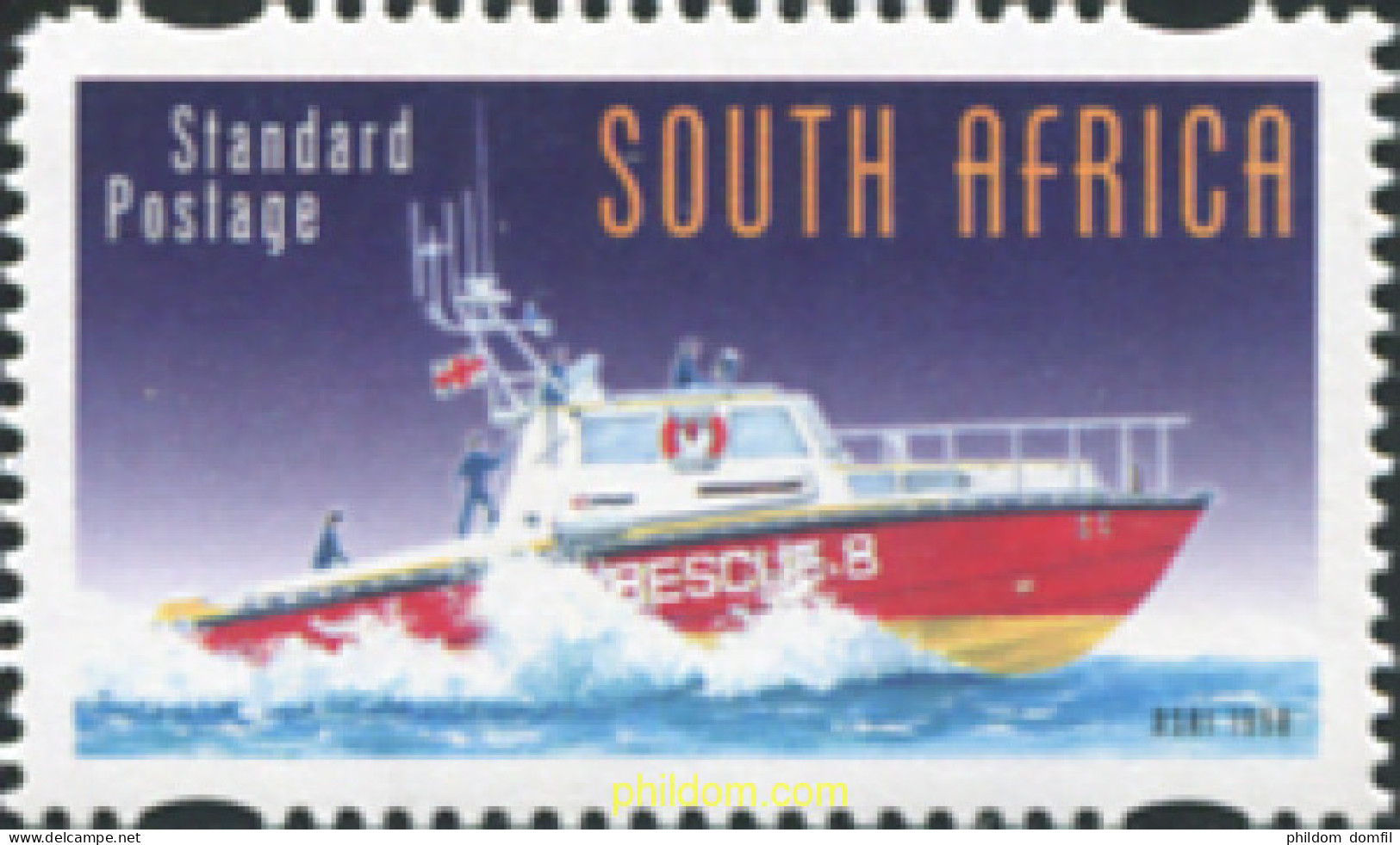 78724 MNH SUDAFRICA 1998 30 ANIVERSARIO DEL SERVICIO NACIONAL DE RESCATE MARITIMO - Nuovi