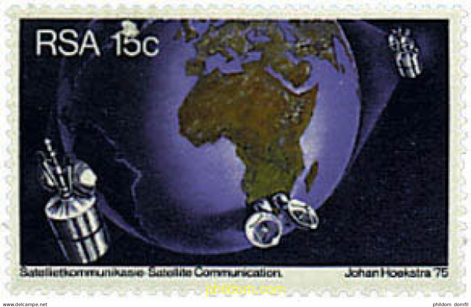 31183 MNH SUDAFRICA 1975 COMUNICACION POR SATELITE - Nuovi