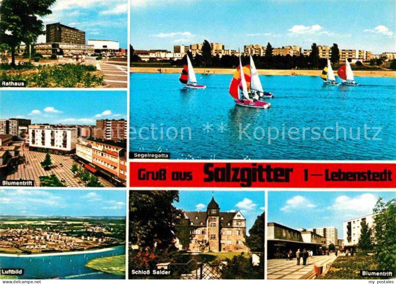 42704530 Lebenstedt Segelregatta Blumentrift Schloss Salder Rathaus Salzgitter - Salzgitter