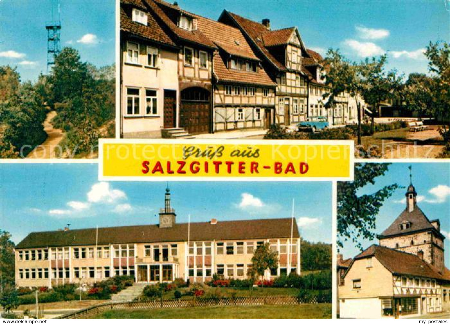 42704528 Salzgitter Bad Kirche Rathaus Fachwerk Salzgitter - Salzgitter