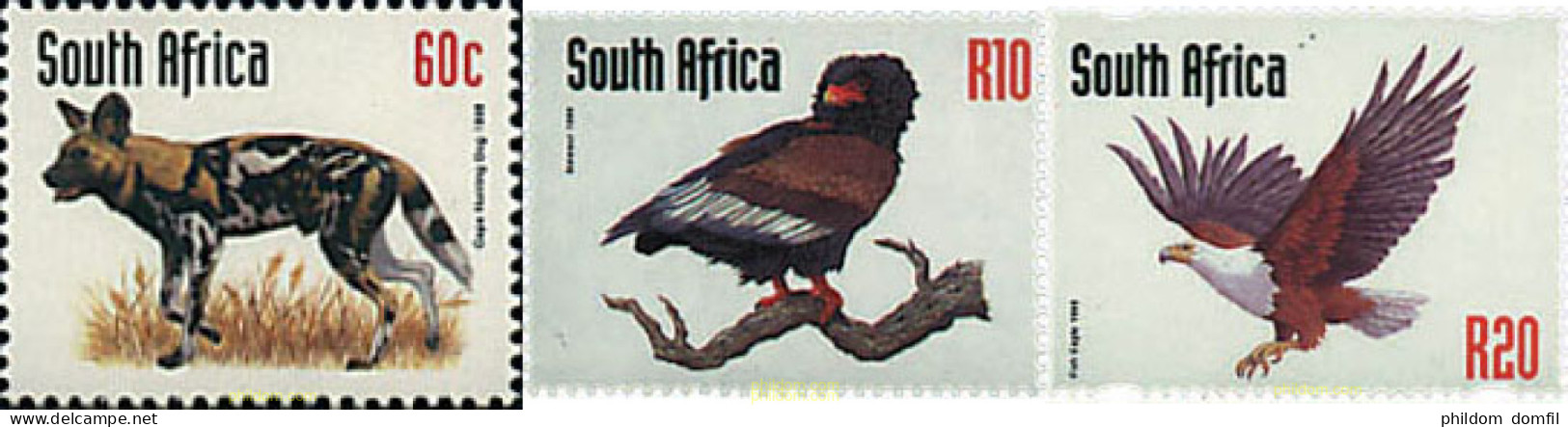 285137 MNH SUDAFRICA 1997 FAUNA - Unused Stamps