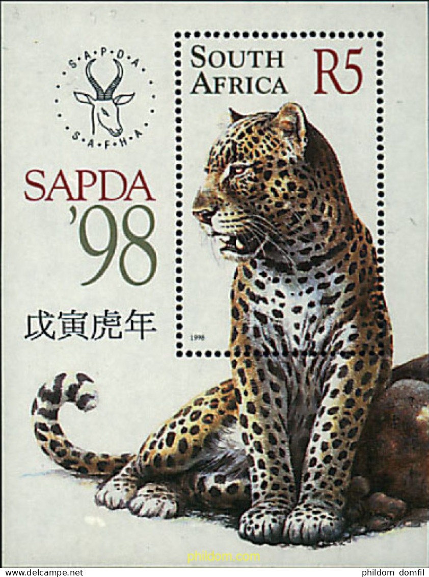 78743 MNH SUDAFRICA 1998 SAPDA 98. EXPOSICION FILATELICA INTERNACIONAL - Ungebraucht