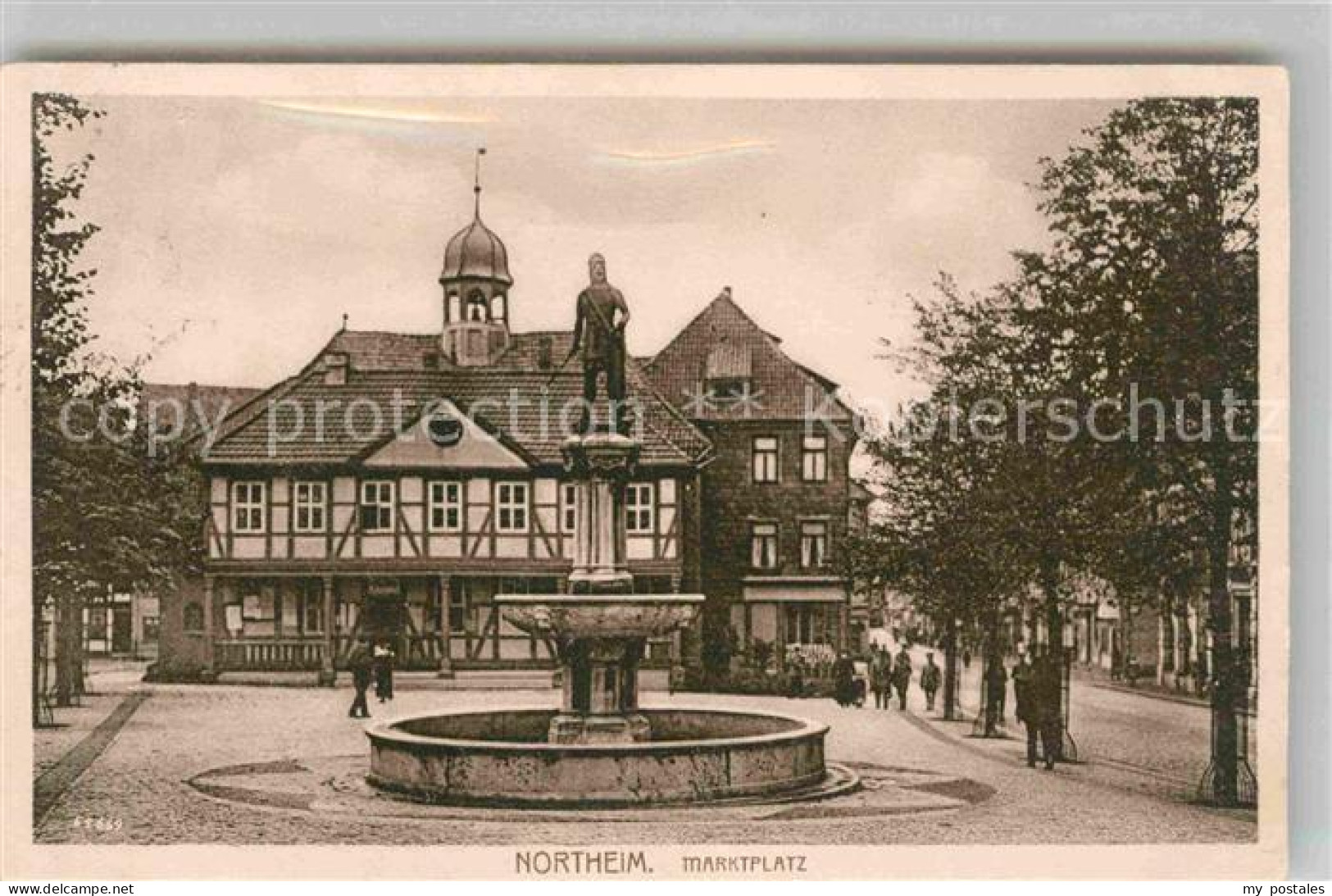 42704040 Northeim Marktplatz Mit Otto Brunnen Northeim - Northeim