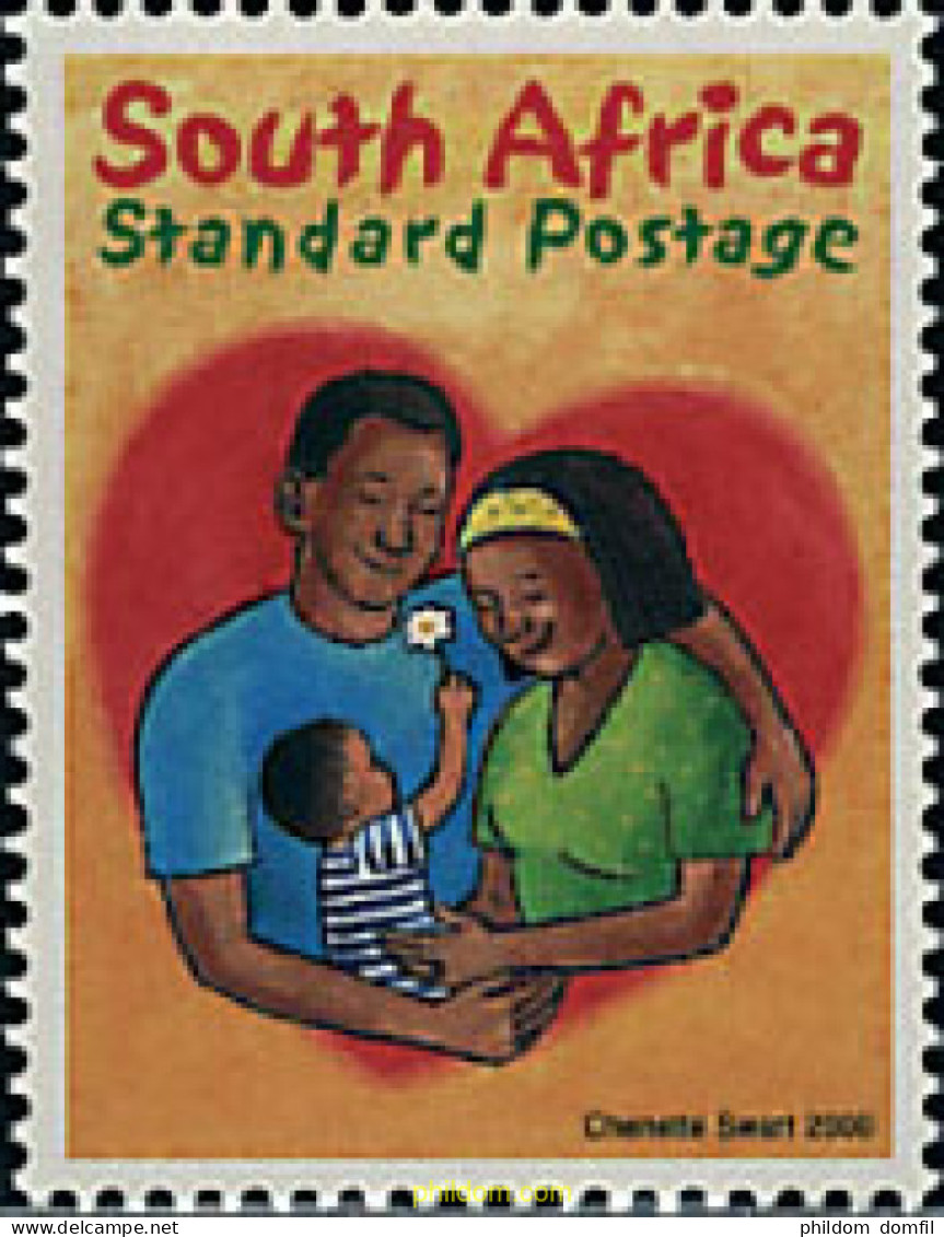 78771 MNH SUDAFRICA 2000 DIA DE LA FAMILIA - Ongebruikt