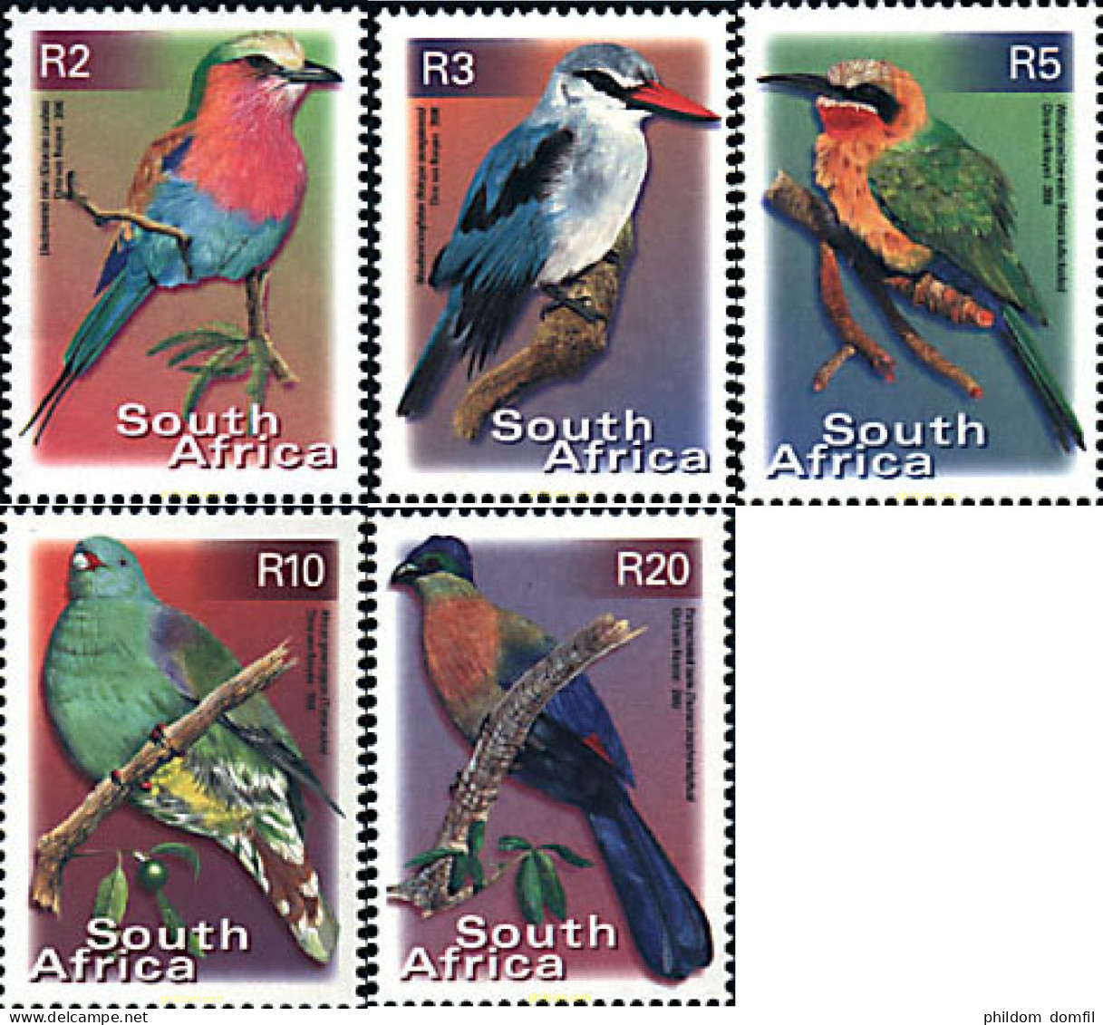 597903 MNH SUDAFRICA 2000 FAUNA Y FLORA - Ungebraucht