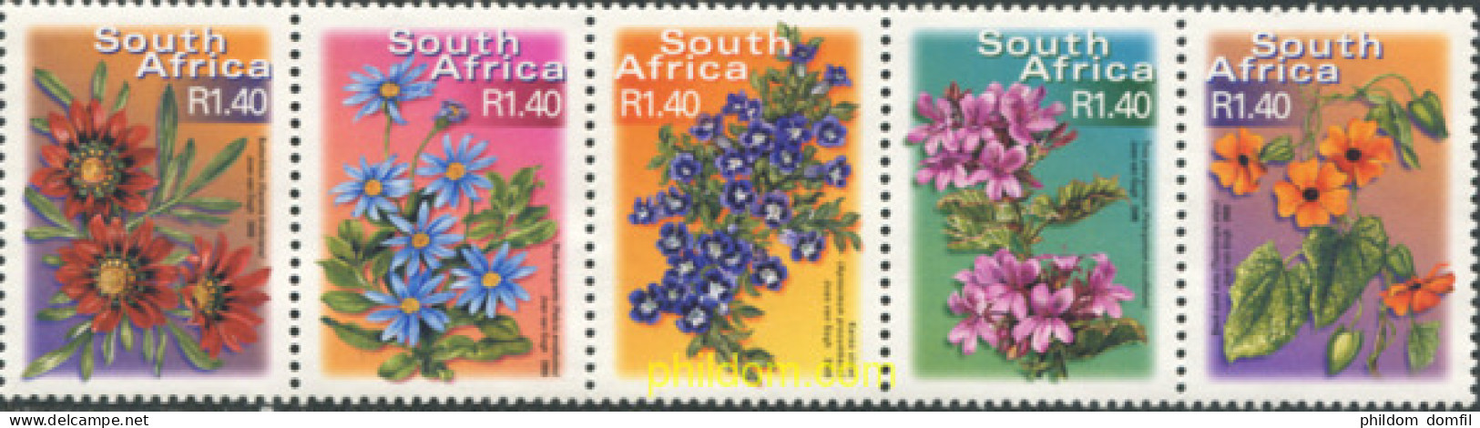 4613 MNH SUDAFRICA 2001 FLORES - Nuovi