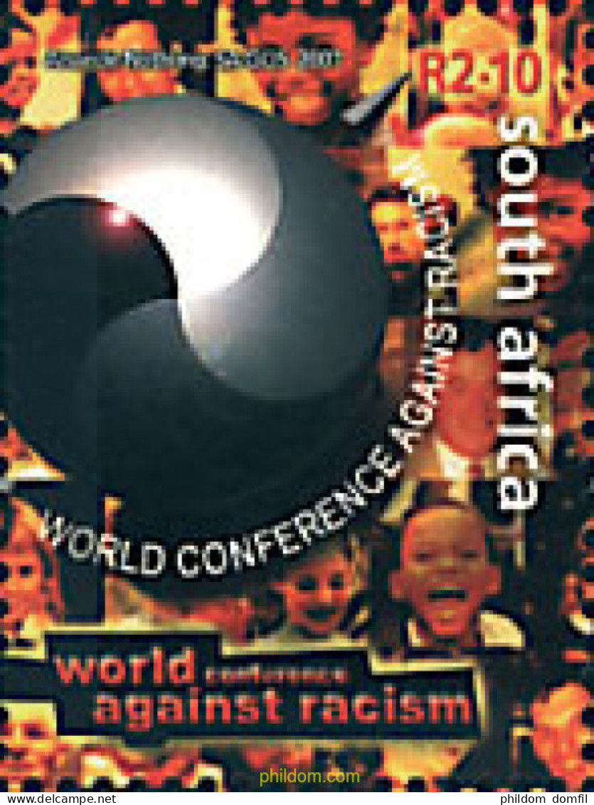 87507 MNH SUDAFRICA 2001 CONFERENCIA MUNDIAL SOBRE EL RACISMO - Ungebraucht