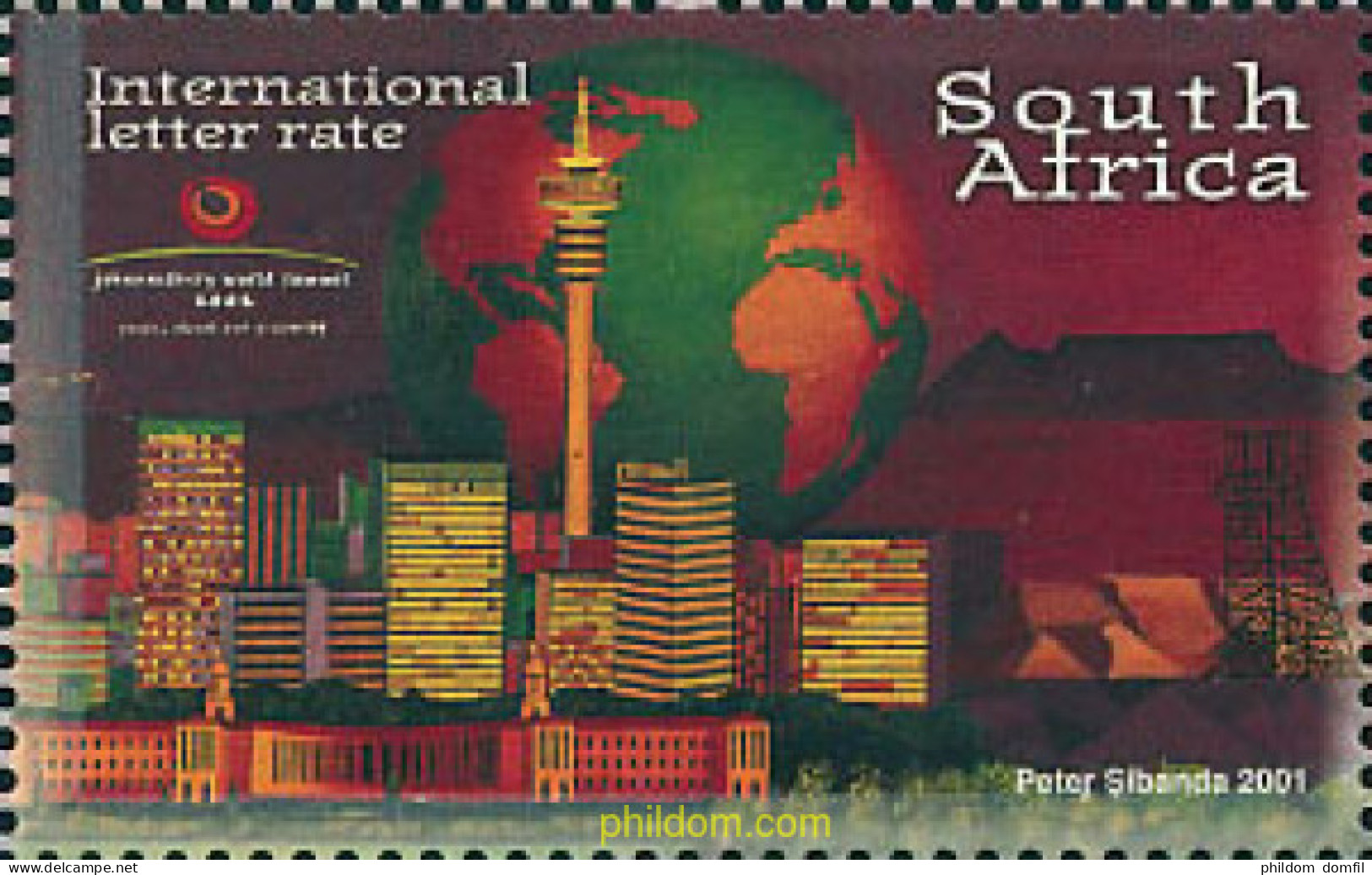 101279 MNH SUDAFRICA 2002 JOHANNESBURG 2002. CUMBRE MUNDIAL PARA EL DESARROLLO SOSTENIBLE - Neufs