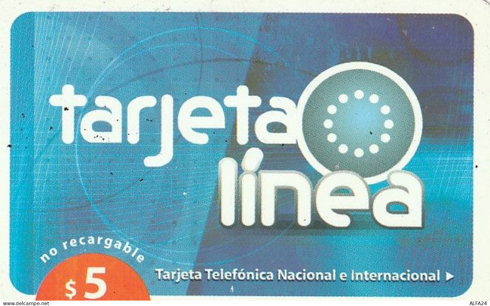 SCHEDA TELEFONICA PREPAGATA ARGENTINA (CC168 - Tunisia