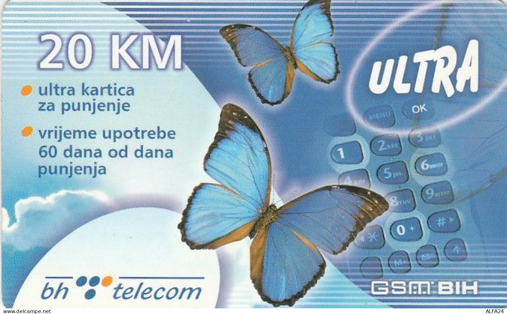 SCHEDA TELEFONICA PREPAGATA BOSNIA ERZEGOVINA (CC80 - Bosnie