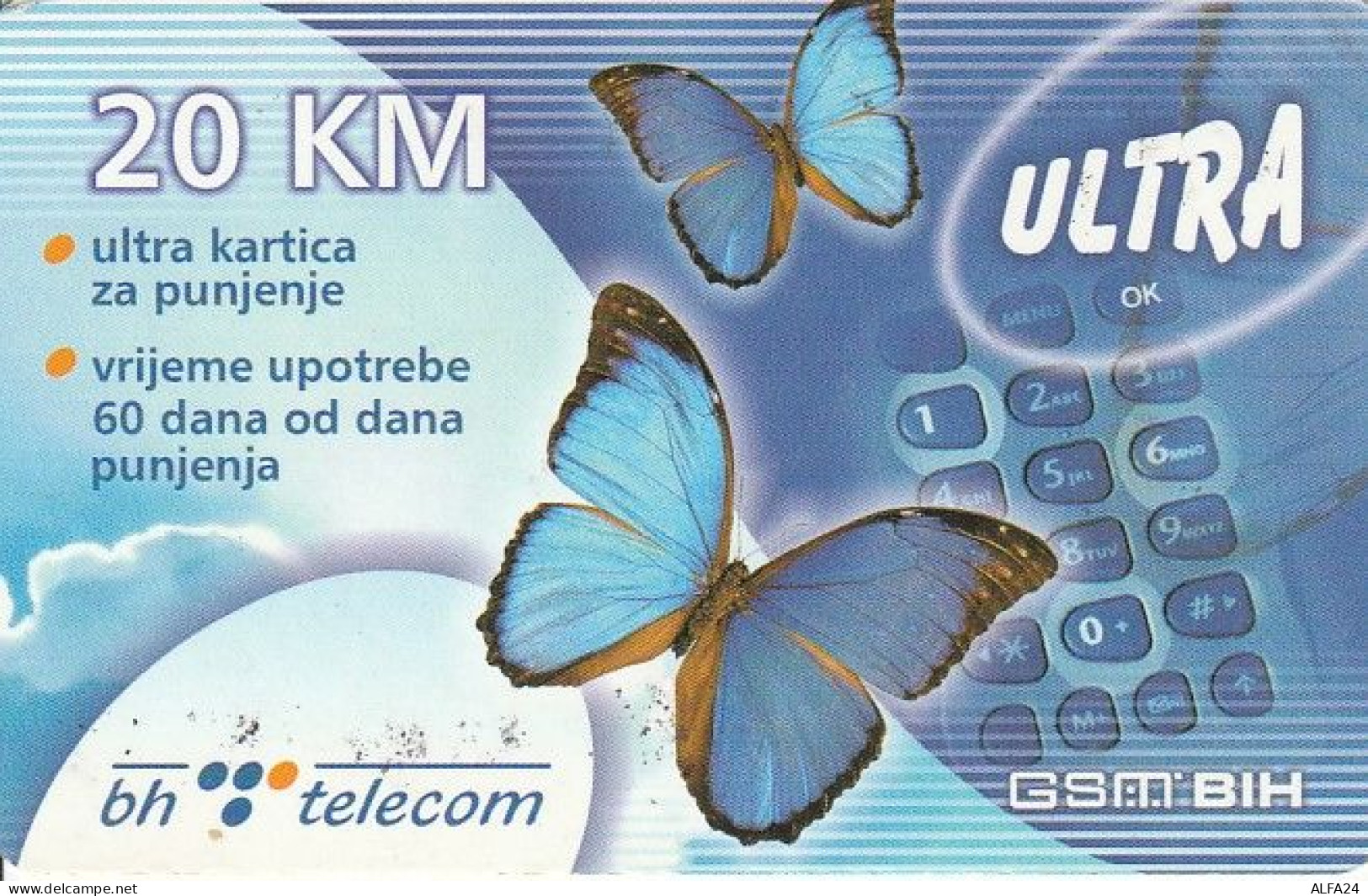 SCHEDA TELEFONICA PREPAGATA BOSNIA ERZEGOVINA (CC79 - Bosnie