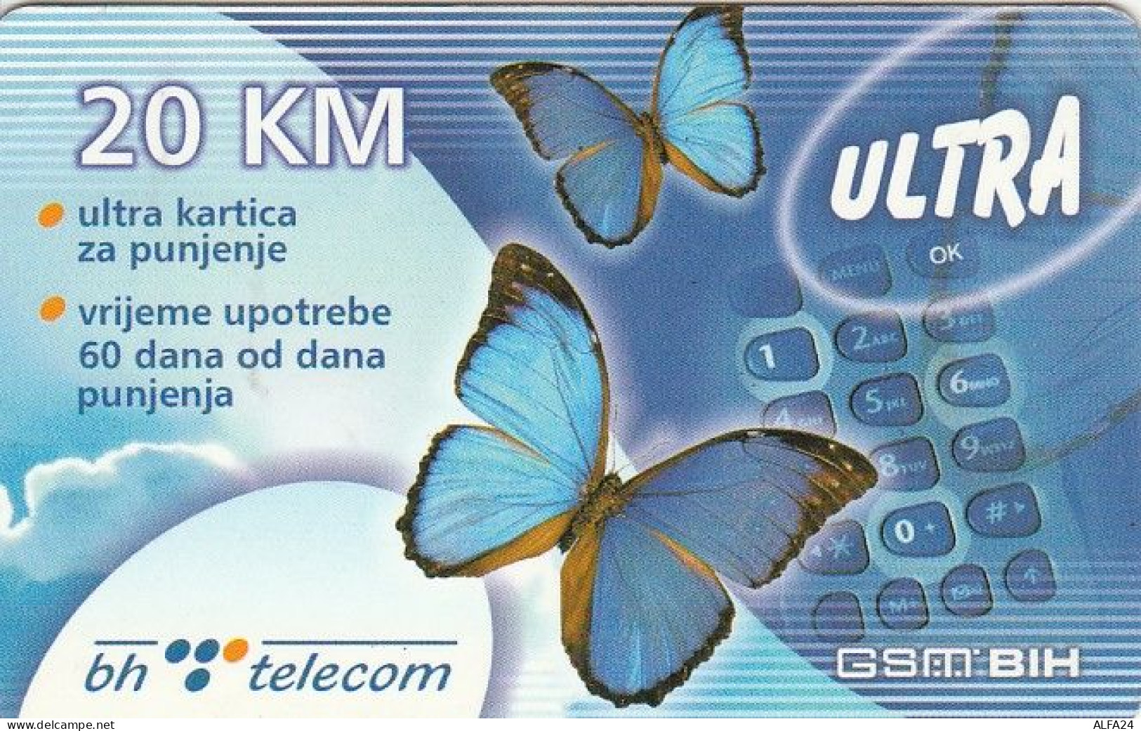 SCHEDA TELEFONICA PREPAGATA BOSNIA ERZEGOVINA (CC77 - Bosnie