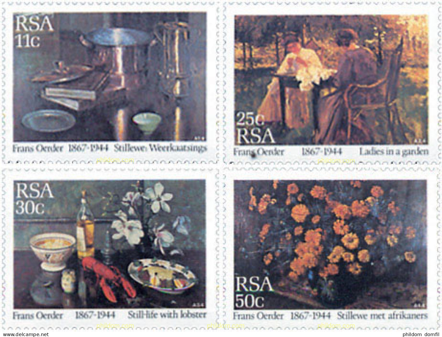 149771 MNH SUDAFRICA 1985 PINTURAS - Unused Stamps