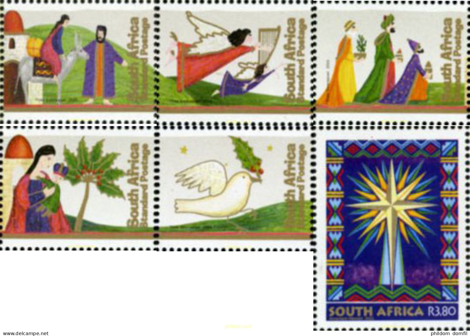 179789 MNH SUDAFRICA 2003 NAVIDAD - Unused Stamps