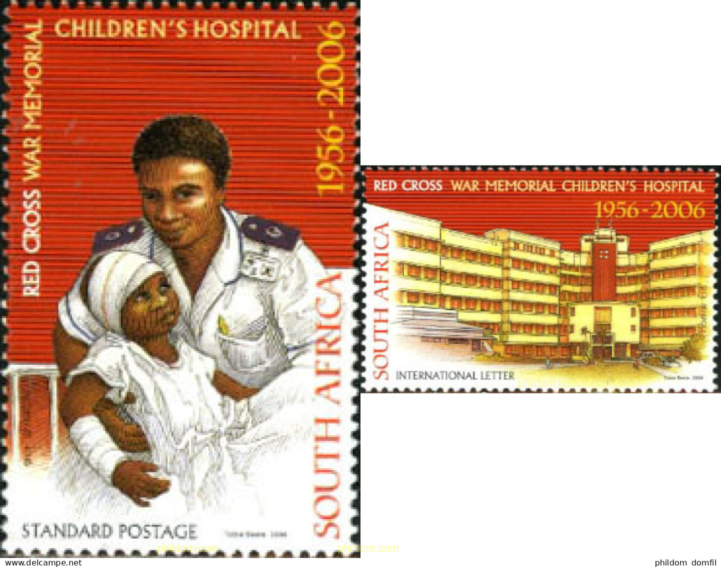 193160 MNH SUDAFRICA 2006 HOSPITAL INFANTIL - Unused Stamps