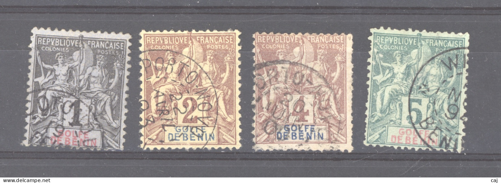 Bénin  :  Yv  20-23 (o) - Used Stamps