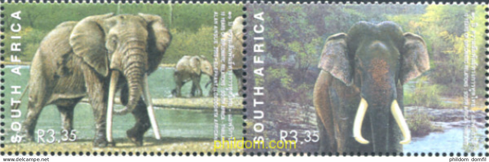 281703 MNH SUDAFRICA 2003 10 ANIVERSARIO DE LAS RELACIONES DIPLOMATICAS CON TAILANDIA - Unused Stamps