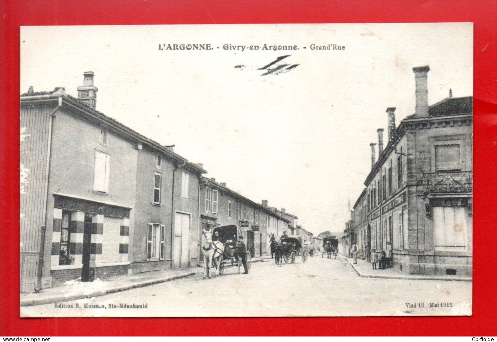 51 - L'ARGONNE . GIVRY-EN-ARGONNE . GRAND'RUE - Réf. N°38140 - - Givry En Argonne