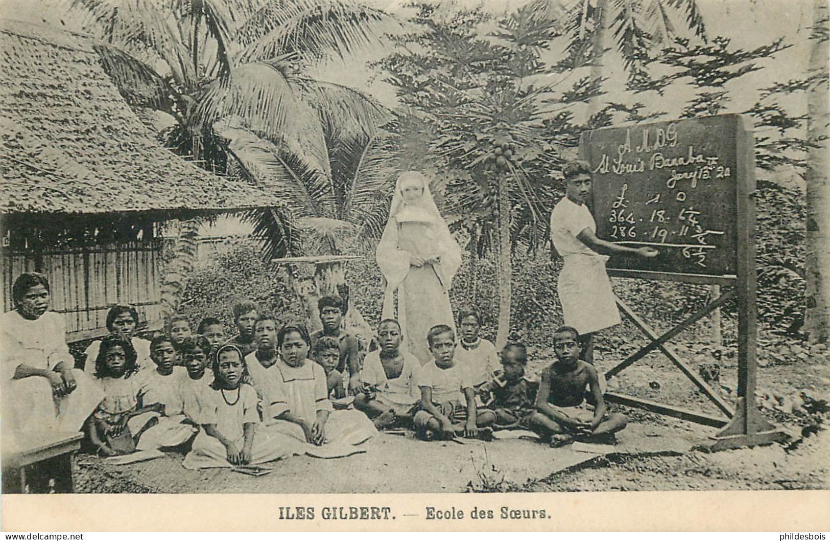 OCEANIE  ILES GILBERT   Ecole Des Soeurs - Kiribati