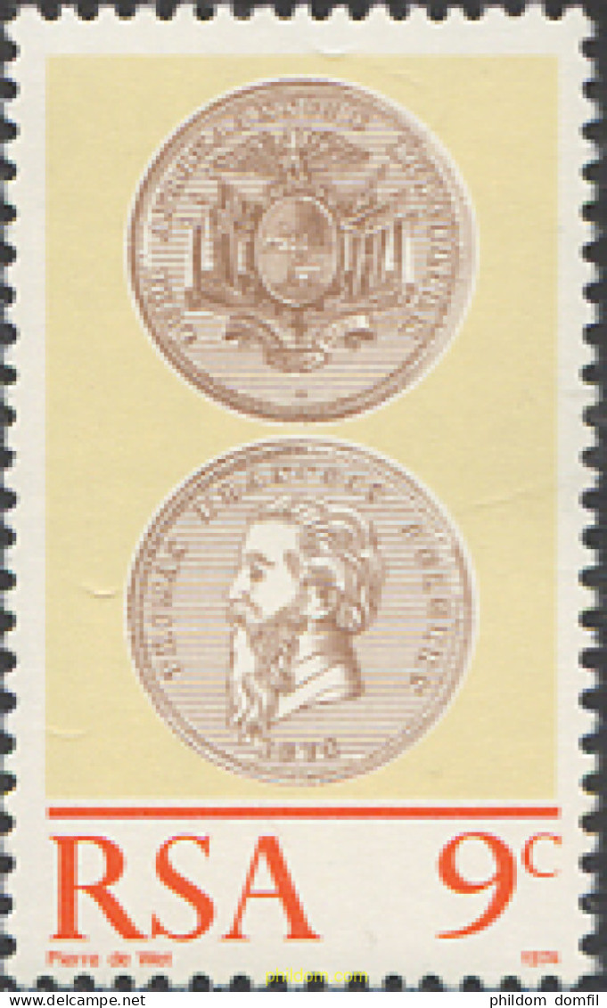 281491 MNH SUDAFRICA 1974 MONEDAS - Unused Stamps