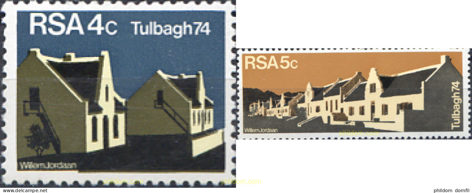 281490 MNH SUDAFRICA 1974 RESTAURACION DE TULBAGH - Neufs