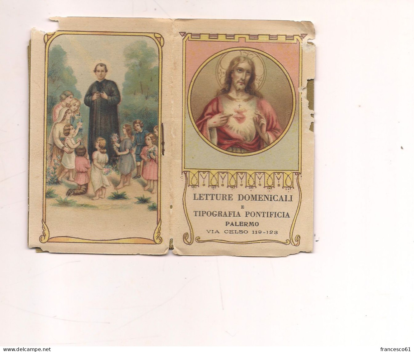 P90 Calendarietto 1931 RELIGIONE PALERMO - Petit Format : 1921-40