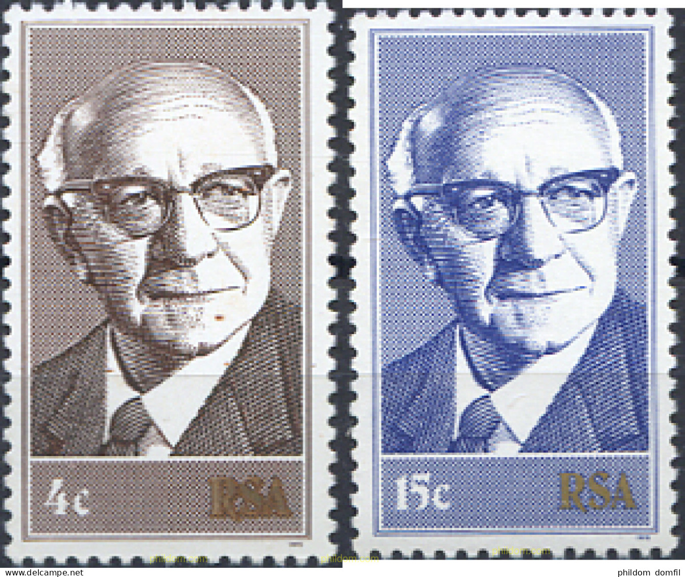 281498 MNH SUDAFRICA 1975 PRESIDENTE DIEDERICKS - Unused Stamps