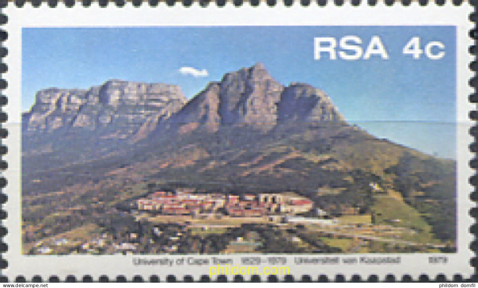 281539 MNH SUDAFRICA 1979 150 ANIVERSARIO DE LA UNIVERSIDAD DE LA CIUDAD DEL CABO - Unused Stamps