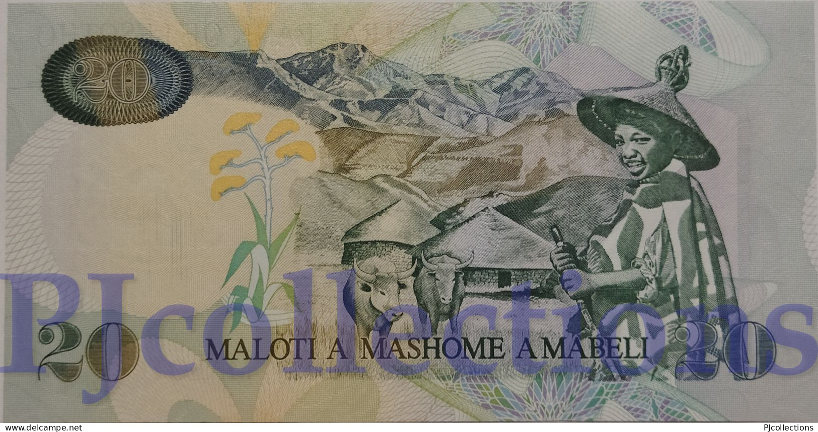 LESOTHO 20 MALOTI 1999 PICK 16b UNC - Lesotho