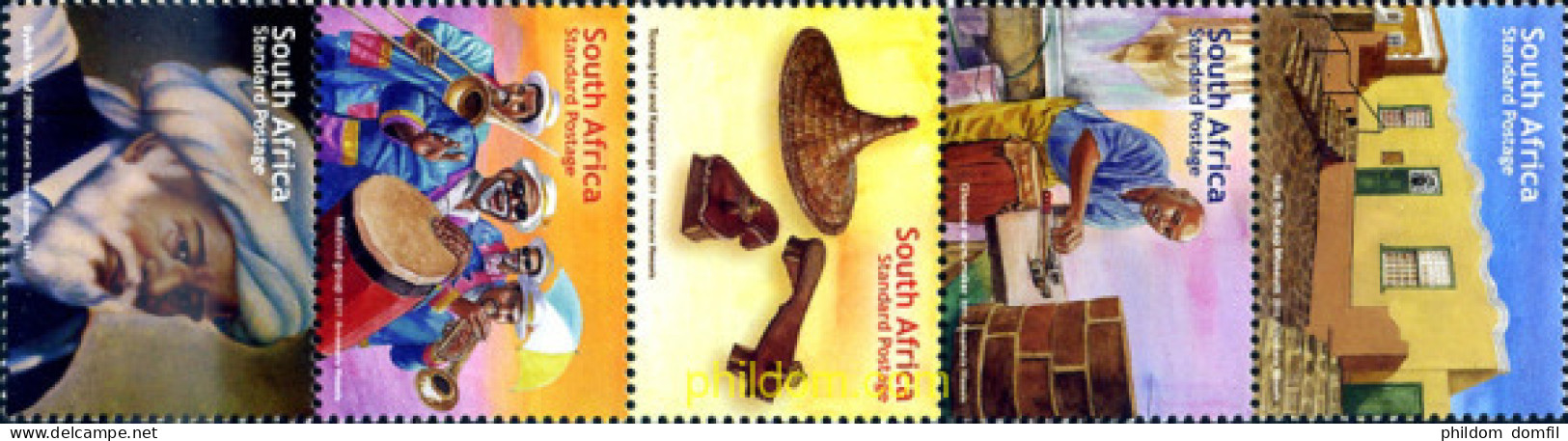 290569 MNH SUDAFRICA 2011 300 ANIVERSARIO DE LAS RELACIONES DIPLOMATICAS CON INDONESIA - Unused Stamps