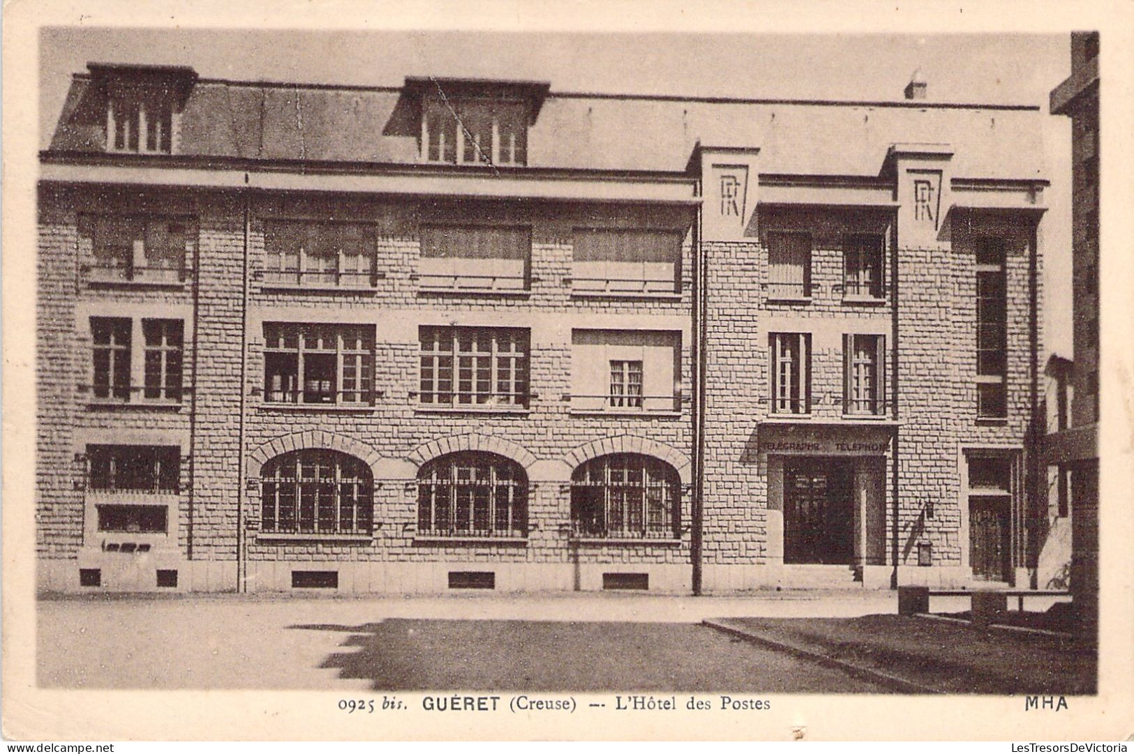 FRANCE - Gueret - L'hotel Des Postes - Carte Postale Ancienne - Guéret