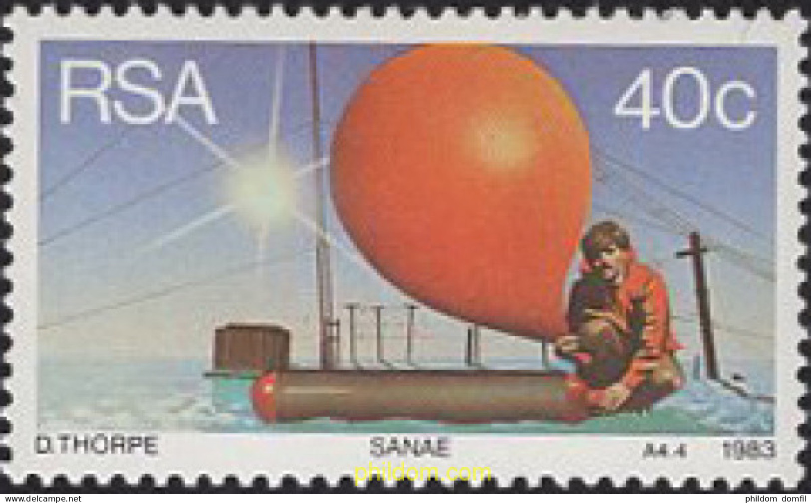 638396 MNH SUDAFRICA 1983 ESTACION EN LA ANTARTICA - Unused Stamps