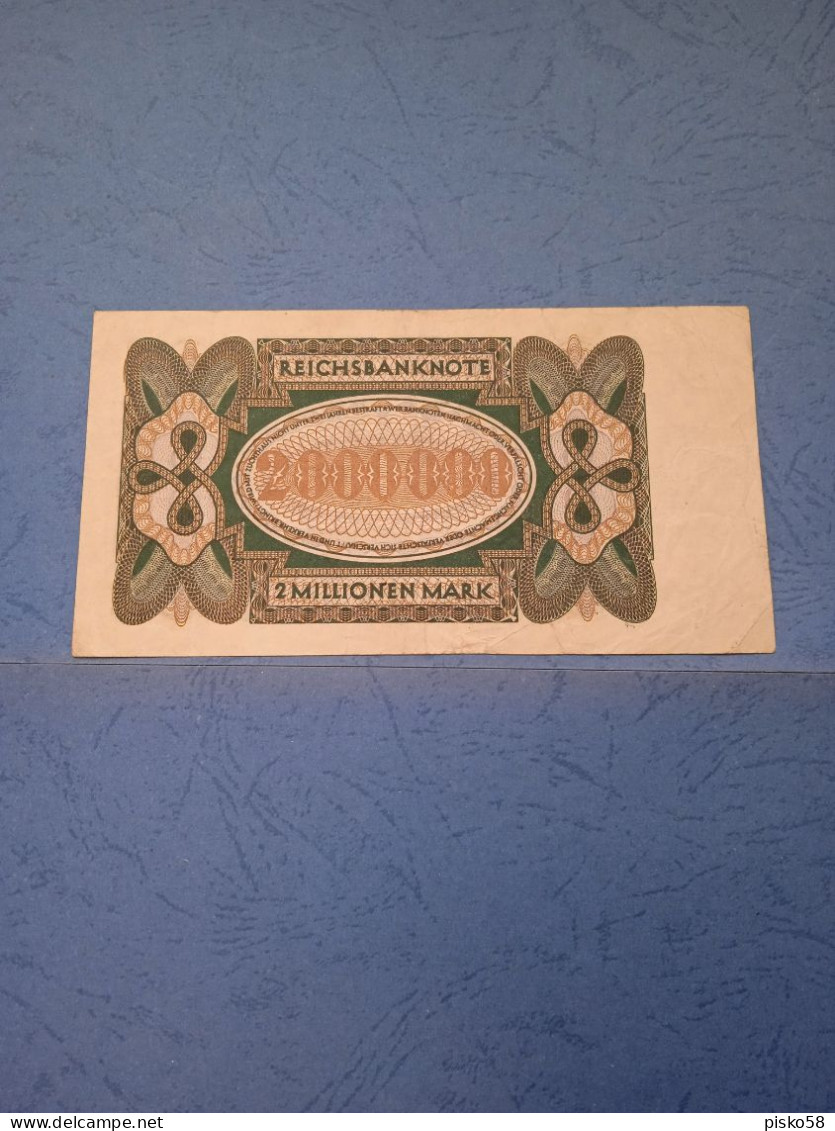 GERMANIA-P89a 2 MILIONI M 23.7.1923 - - 2 Mio. Mark