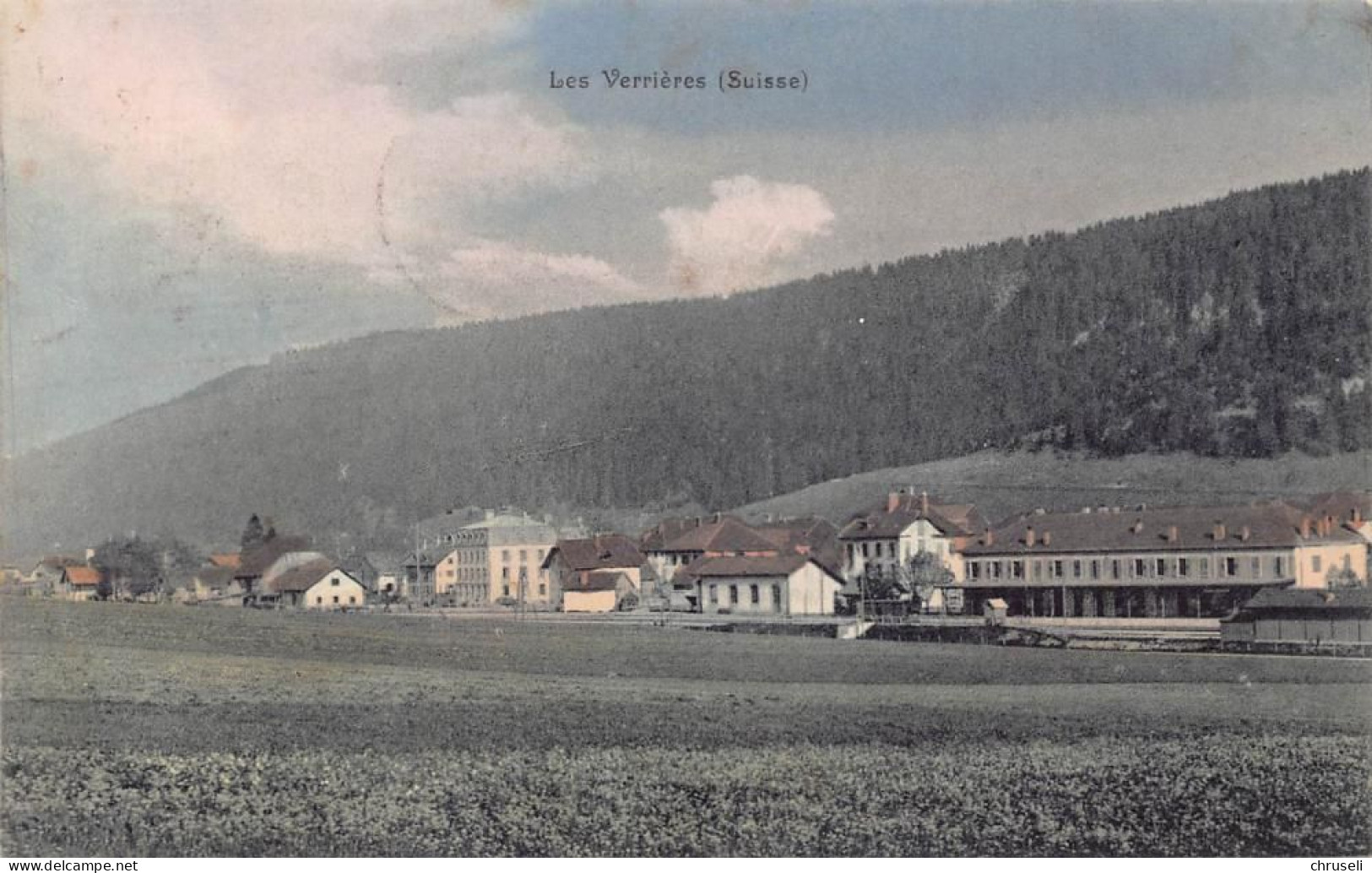 Les Verrieres  Gare Bahnhof - Les Verrières