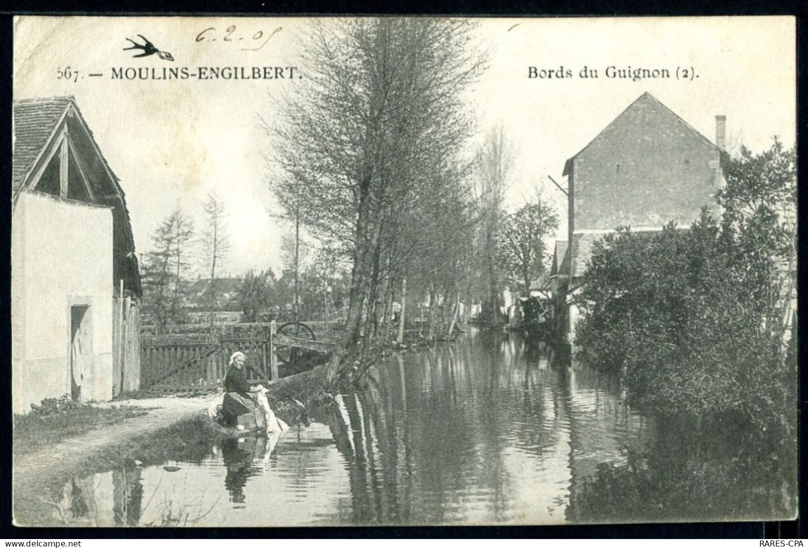 58 MOULINS ENGILBERT - Bords Du Guignon - TB - Autres & Non Classés