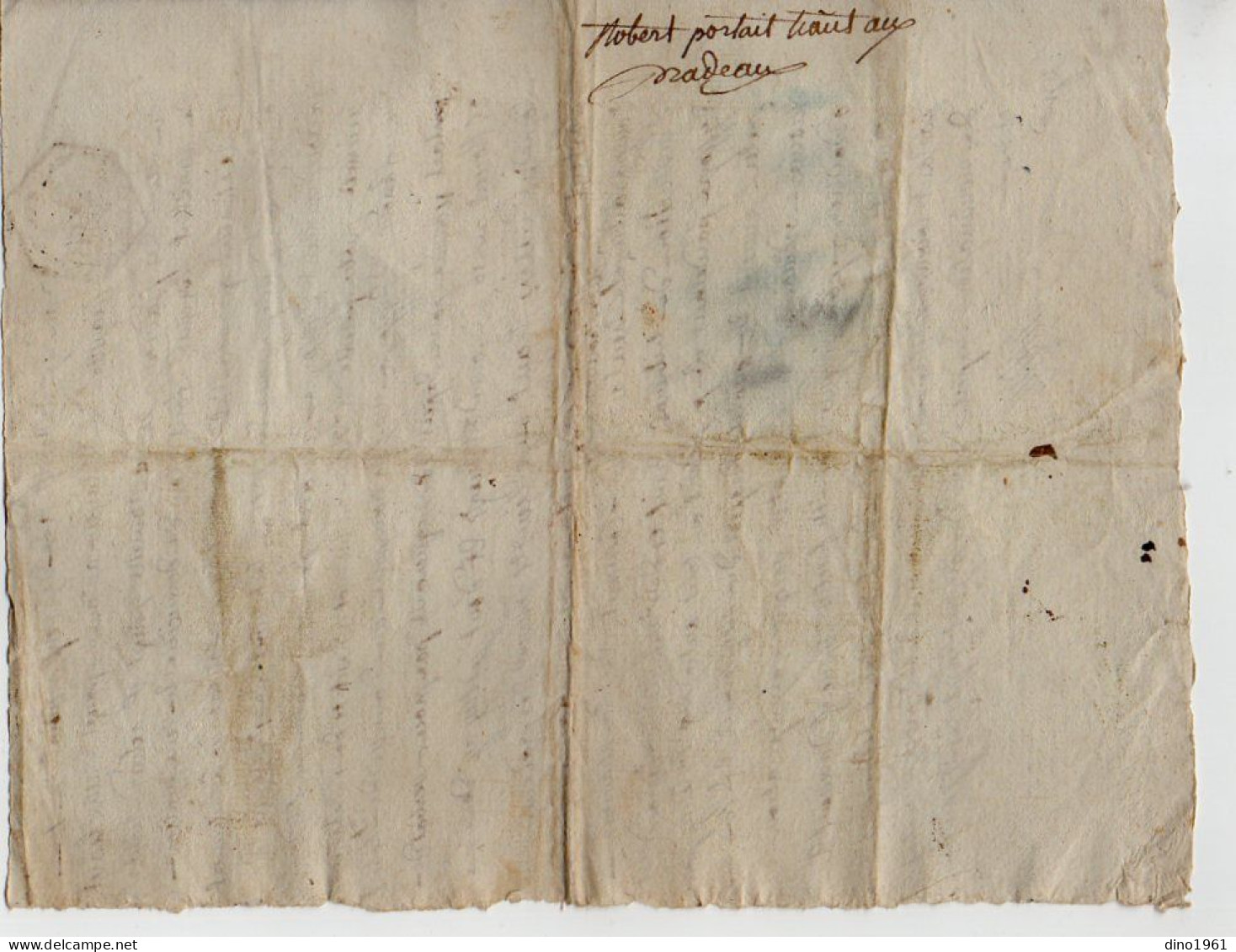 VP22.819 - LES PRADEAUX ( Puy - De - Dôme ) - Acte An 10 - A La Requête Du Citoyen Antoine POUGET ..... - Manuscripts