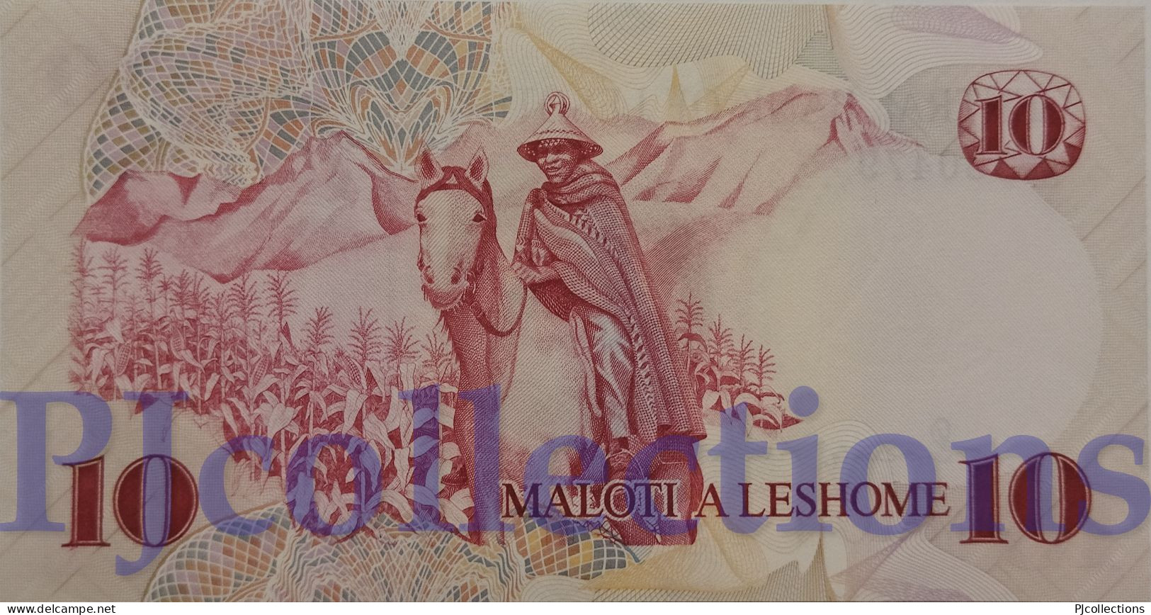 LESOTHO 10 MALOTI 1981 PICK 6b UNC - Lesotho