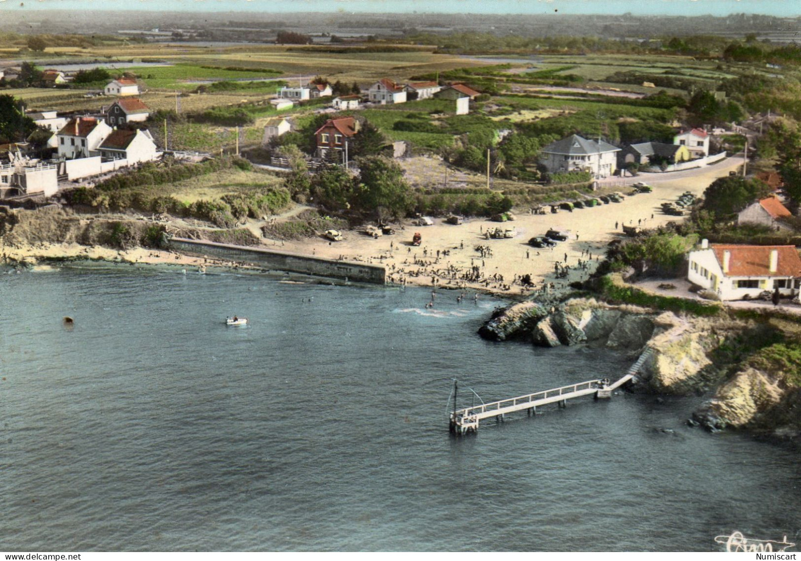 La Plaine-sur-Mer Vue Aérienne Port-Giraud - La-Plaine-sur-Mer