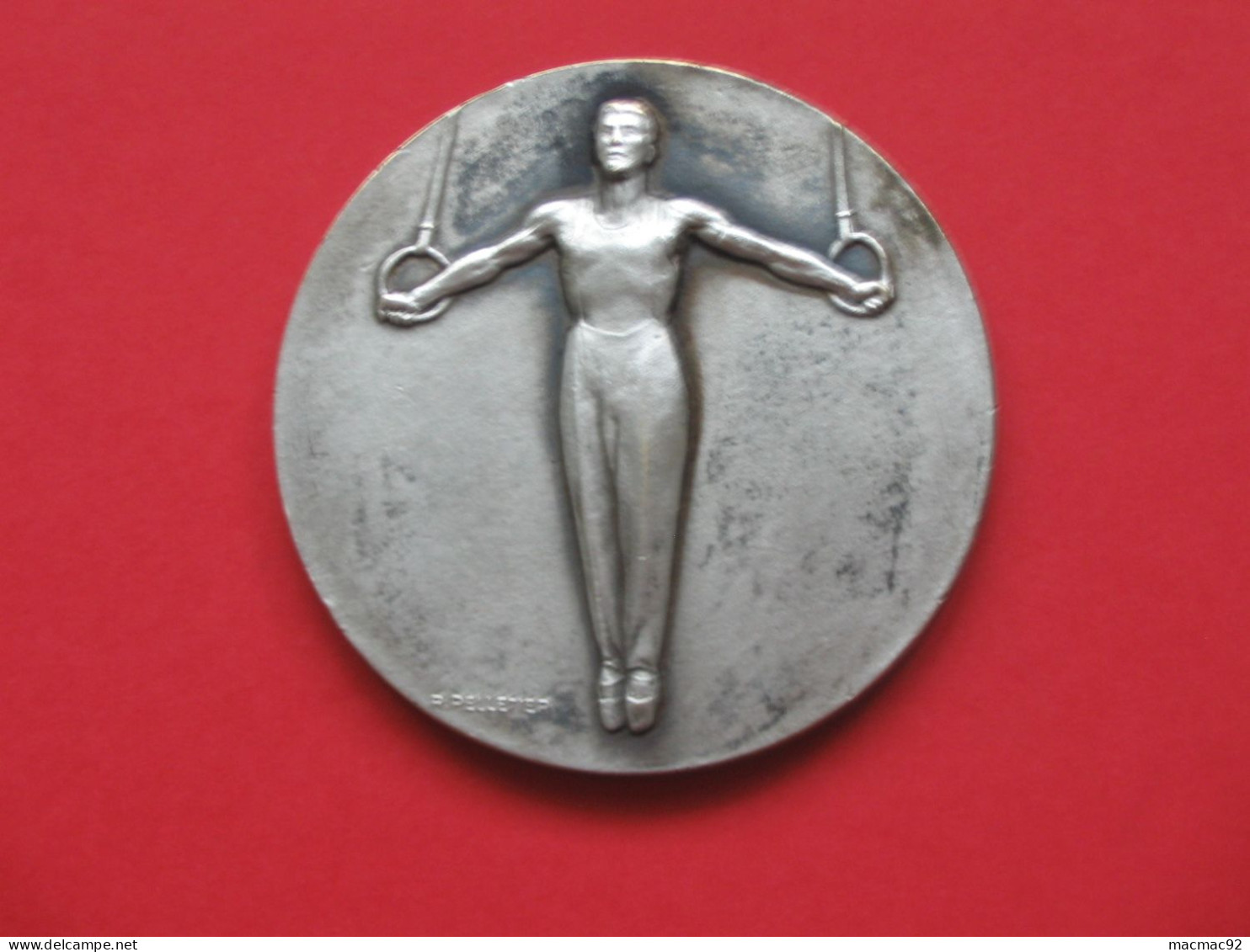 Médaille De Gymnastique  - Anneaux  *** EN ACHAT IMMEDIAT *** - Gymnastik