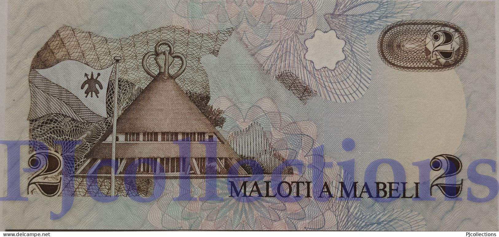 LESOTHO 2 MALOTI 1989 PICK 9a UNC - Lesotho