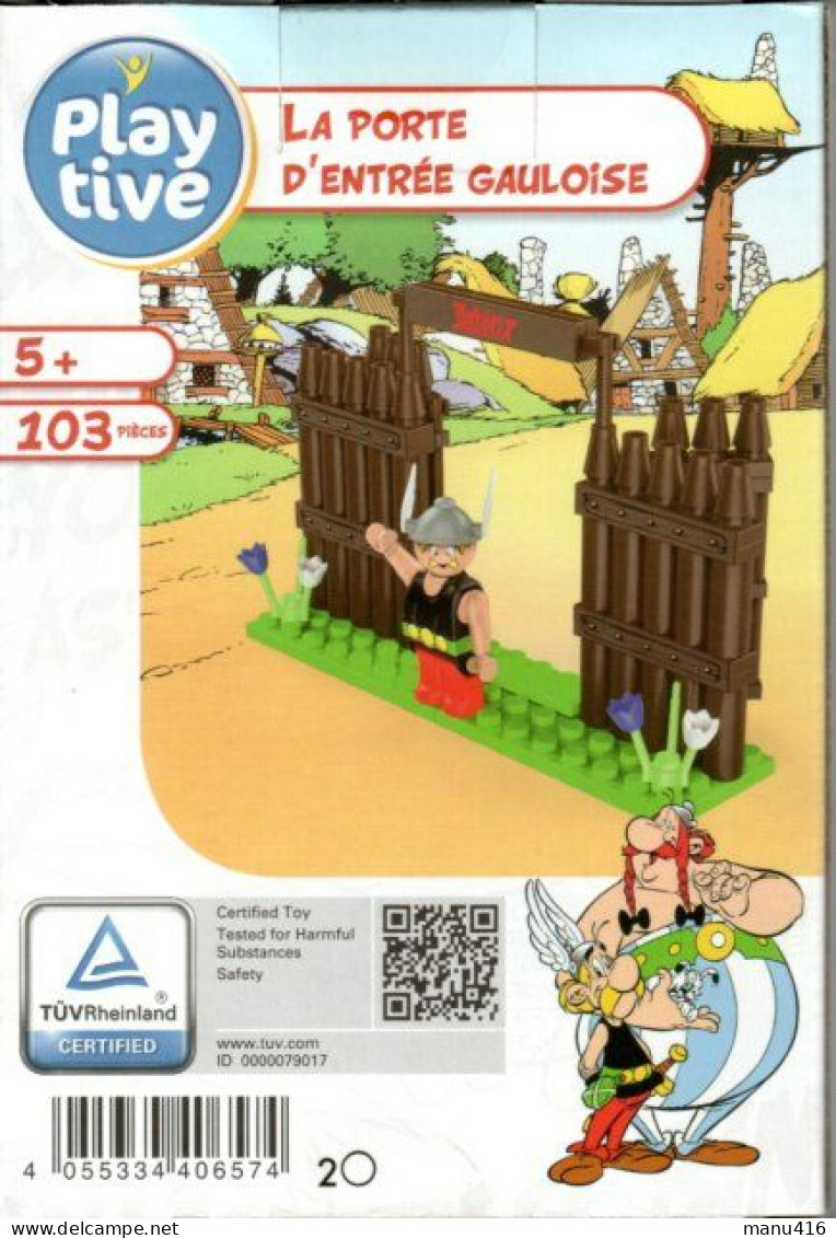 La Porte D'entrée Gauloise, Astérix Playtive Clippys, Boite Neuve Jamais Ouverte. Voir Les Scans. Port Offert. - Astérix & Obélix