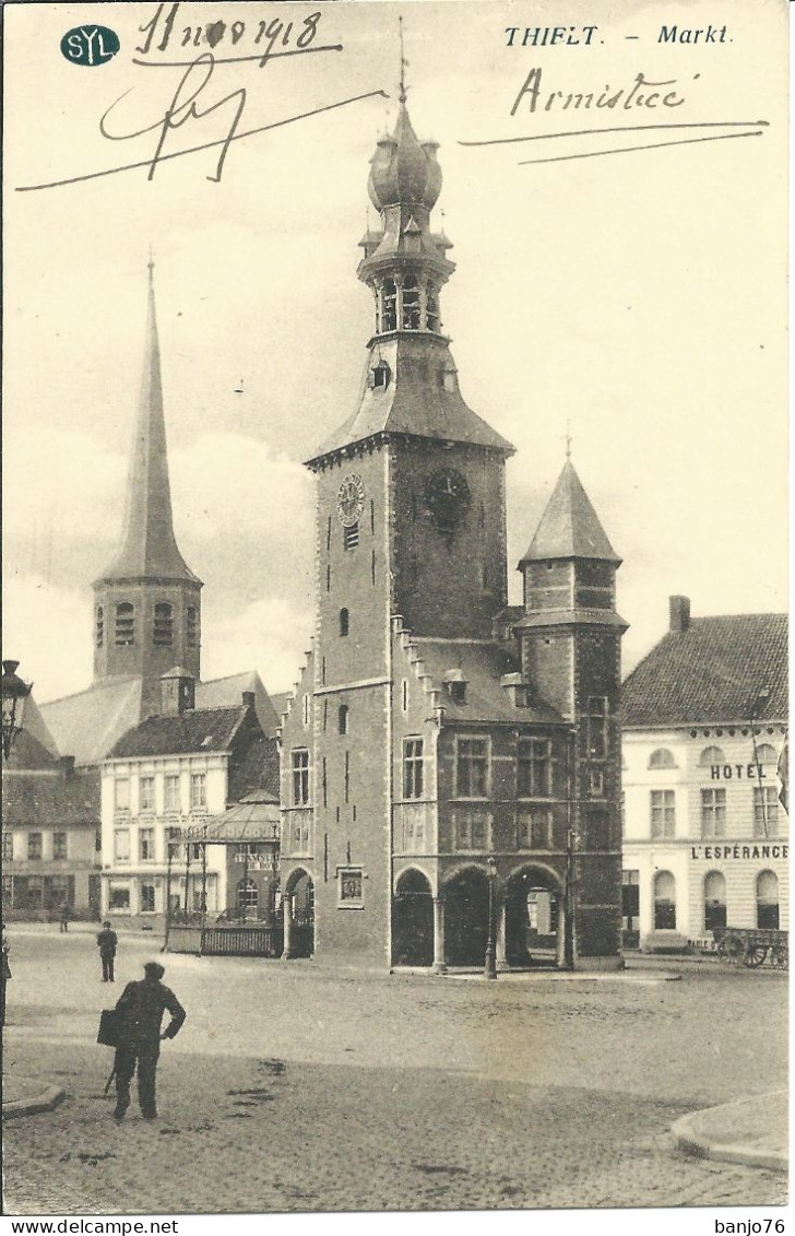 BELGIQUE - Tielt Thielt - Markt - Tielt