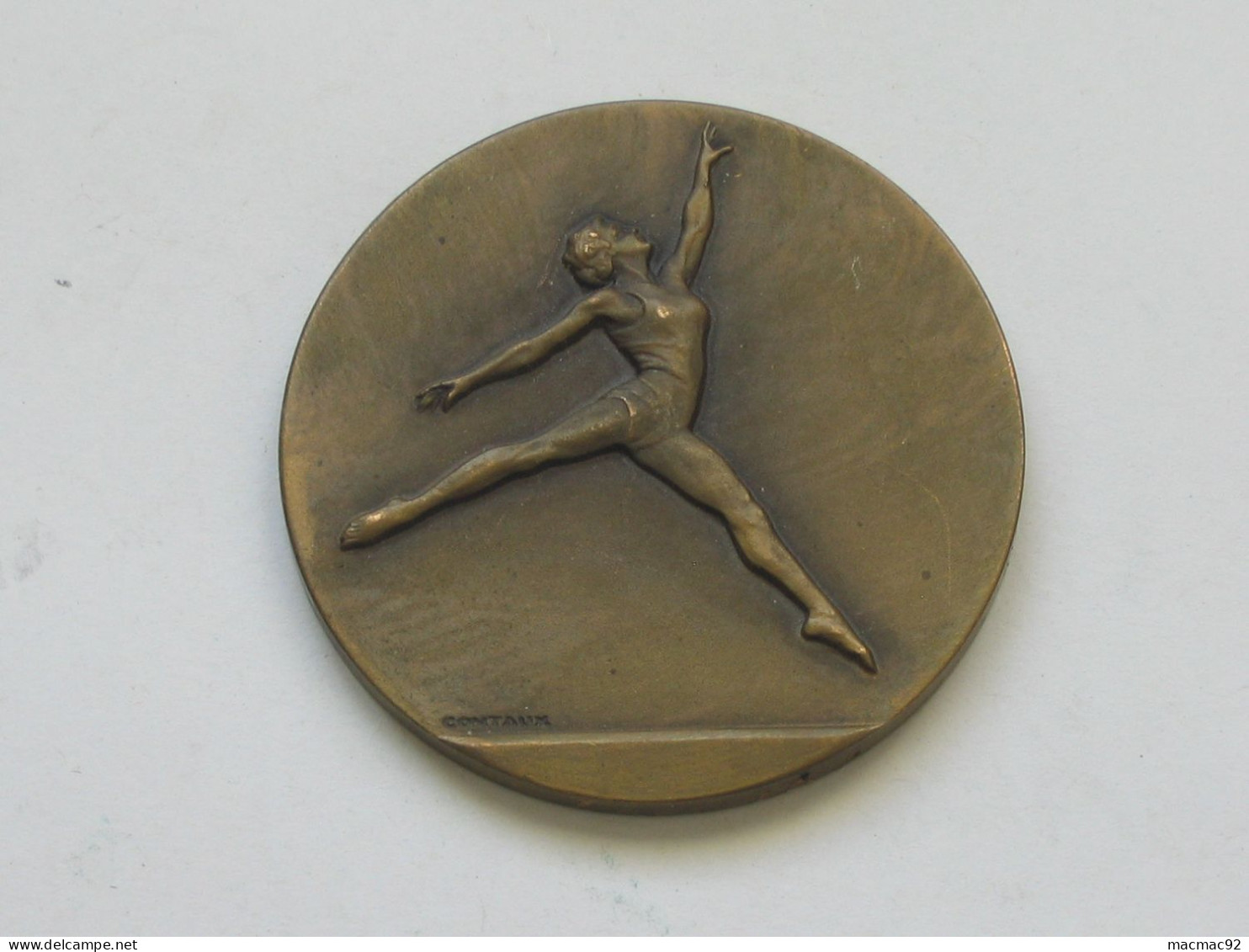 Médaille De Gymnastique  - Sol  *** EN ACHAT IMMEDIAT *** - Gymnastiek