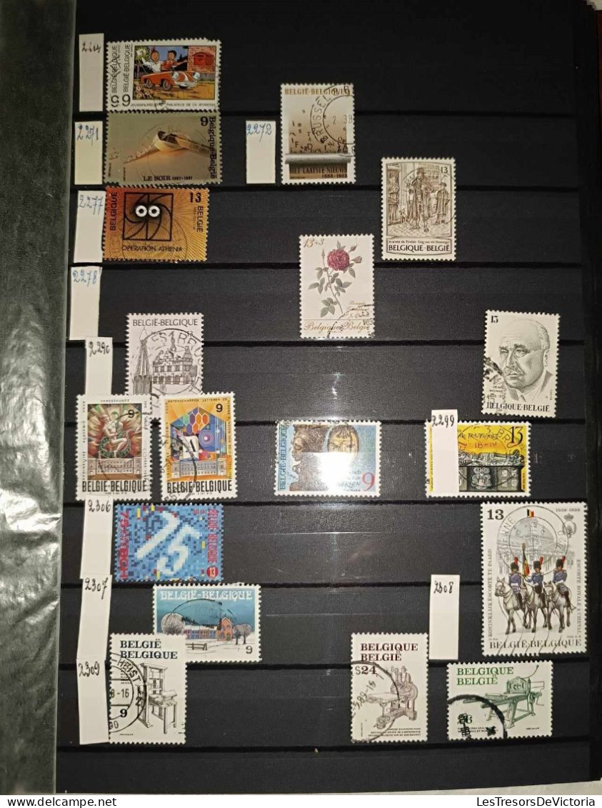 Timbres - Album De Timbres Divers - Belgique - Sammlungen (im Alben)