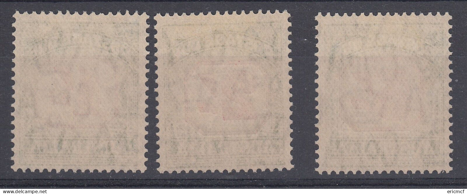 Australia 1953 Postage Due 1/- To 5/- MLH - Port Dû (Taxe)