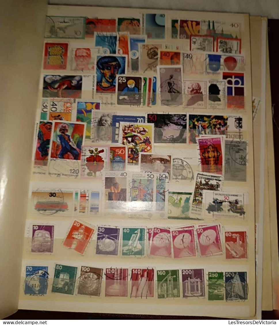 Timbres - Album De Timbres Divers - Allemand - Collections (with Albums)